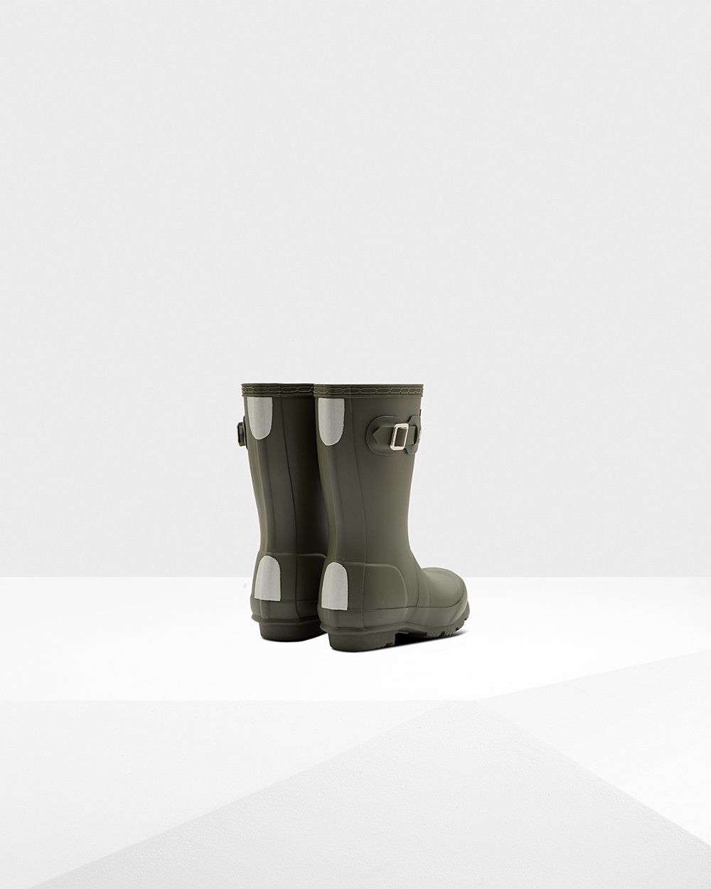 Kids Hunter Rain Boots Dark Olive - Original Little - 0189463-ZM